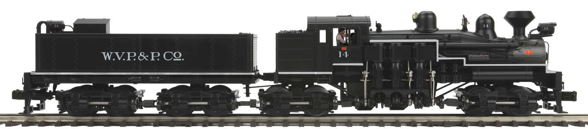 MTH MTH2038831 O 4-Truck ShaySteam Loco West ViginiaPulp/3.0