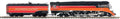 MTH MTH2039151 O SP GS-4 4-8-4 Steam Loco #4449 w/Large Lettering/3.0