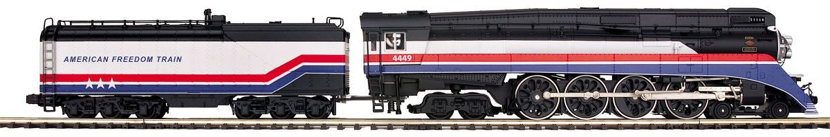 MTH MTH2039191 O Freedom Train GS-4 4-8-4 Steam Loco #4449/3.0