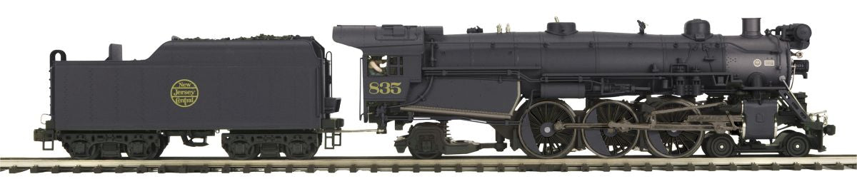 MTH MTH2039231 O CNJ P47 4-6-2 Steam Loco #835 Black Queen/3.0
