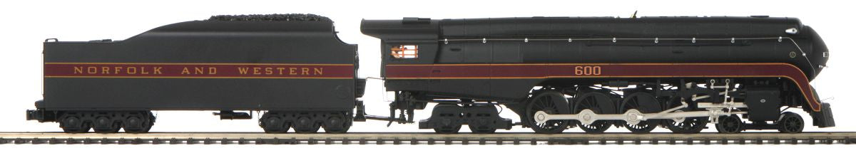 MTH MTH2039491 O N&W 4-8-4 J Steam Engine /3.0 #600
