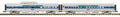 MTH MTH2061013 O Pan Am 2pk 70 Smoothside/Ribbed Psg.Cars
