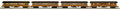 MTH MTH2062099 O NYC 4pk 64 Woodside Psg.Cars