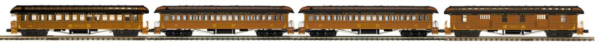 MTH MTH2062099 O NYC 4pk 64 Woodside Psg.Cars