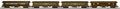 MTH MTH2062108 O Central Pacific 4pk 64 Woodside Psg.Cars