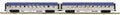 MTH MTH2064233 O NKP 2pk 70 Ribbed Slpr/Diner Psg.Cars