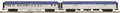 MTH MTH2064234 O NKP 2pk 70 Ribbed Baggage/Coach Psg.Cars