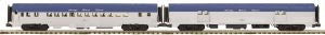 MTH MTH2064234 O NKP 2pk 70 Ribbed Baggage/Coach Psg.Cars