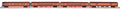 MTH MTH2064237 O SP 4pk 70 Streamlined Psg.Cars
