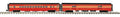 MTH MTH2064240 O SP 2pk 70 Streamlined Baggage/Coach Psg.Cars