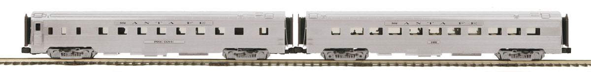 MTH MTH2064243 O O SF 2pk 70 Streamlined Sleep/Diner Psg.Cars