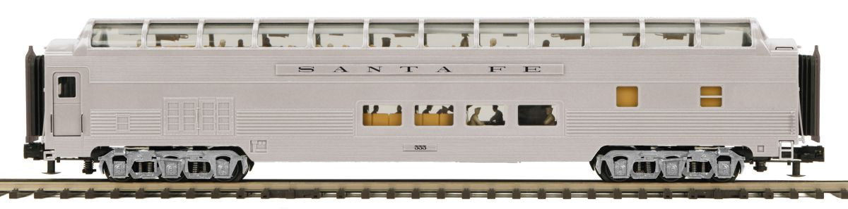 MTH MTH2064244 O O SF 70 Streamlined Full Length Vista Dome Psg.Car