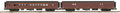 MTH MTH2064266 O N&W 70 Streamlined Baggage/Coach Set  Smooth sided