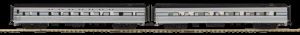 MTH MTH2066237 O NYC 2pk 70 Smoothside Sleeper/Diner Psg.Cars