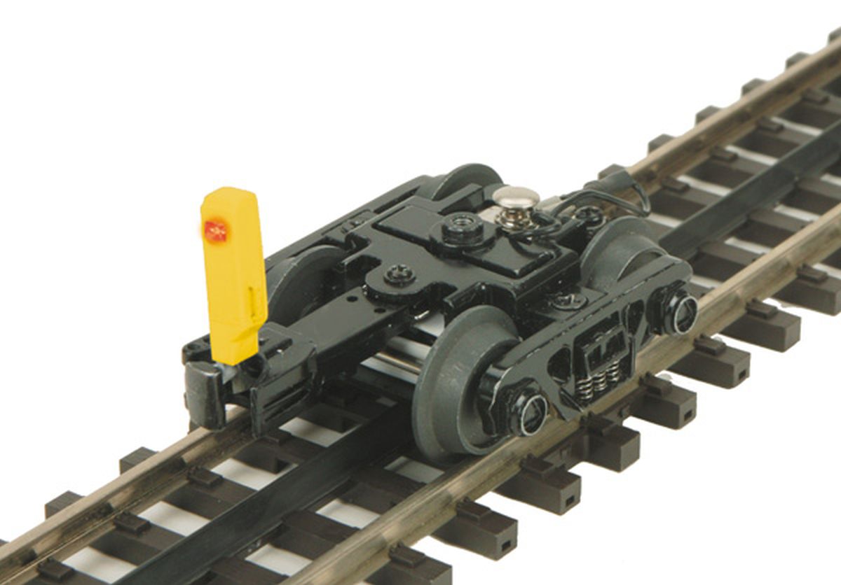 MTH MTH2089024 O Yellow EOT Device Roller Bearing Truck