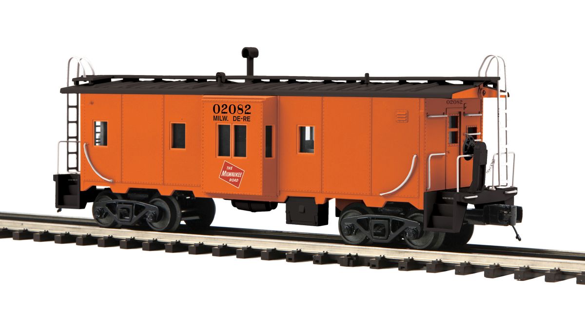 MTH MTH2091748 O Bay Window Caboose Milw.Rd.