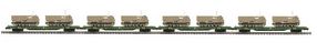 MTH MTH2092283 O 4-Car 60 Flat Car Set W/(2) M270 Rocket Launchers Desert