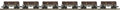 MTH MTH2092326 O Sleleton Cars w/Log Load 6pk WM