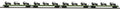 MTH MTH2092368 O US ArmyFlatcar 4pk w/(3) MASH Jeeps
