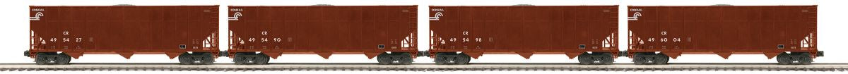 MTH MTH2092397 O CR 4pk Coke Hoppers