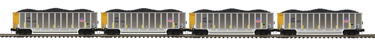 MTH MTH2092446 O Coalporter Hopper 4pk UP