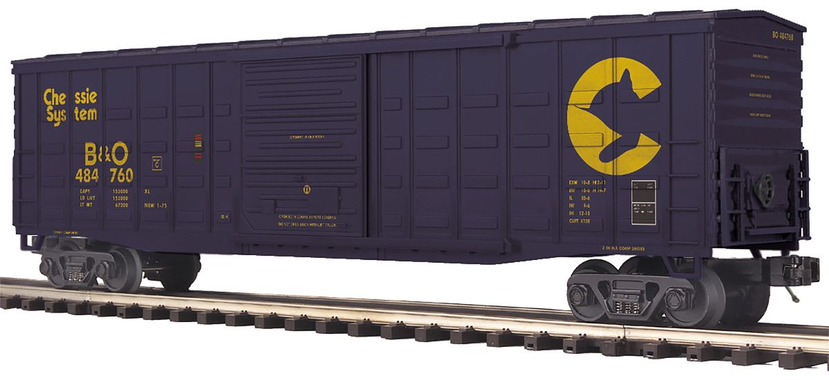 MTH MTH2093984 O 50 Waffle Boxcar Chessie