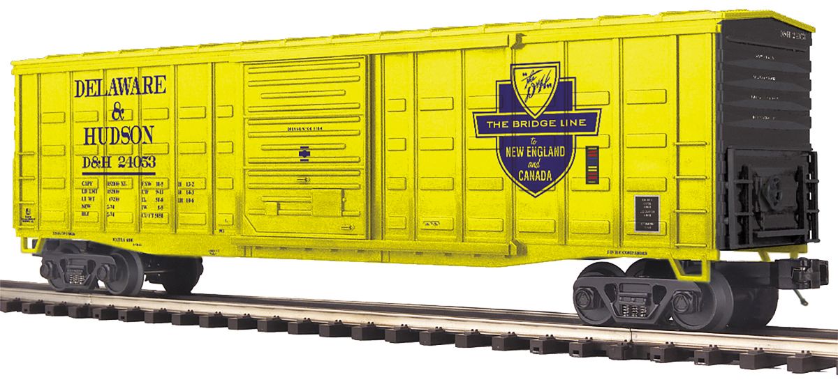 MTH MTH2093987 O 50 Waffle Boxcar D&H
