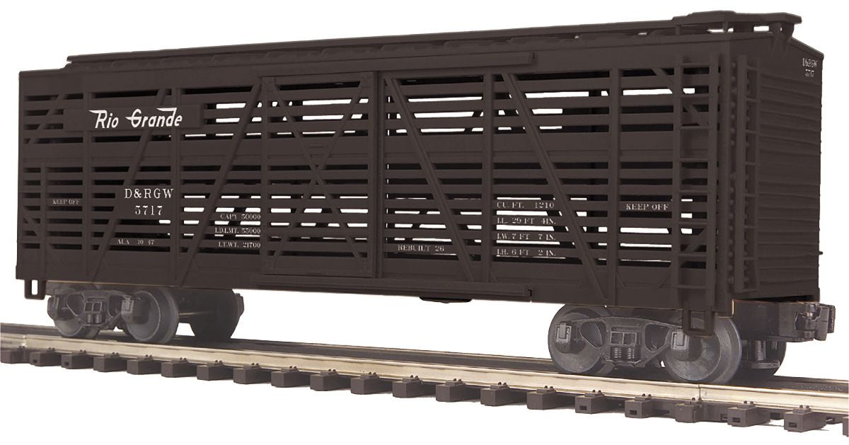 MTH MTH2094731 O Steel Sided Stck Car D&RGW