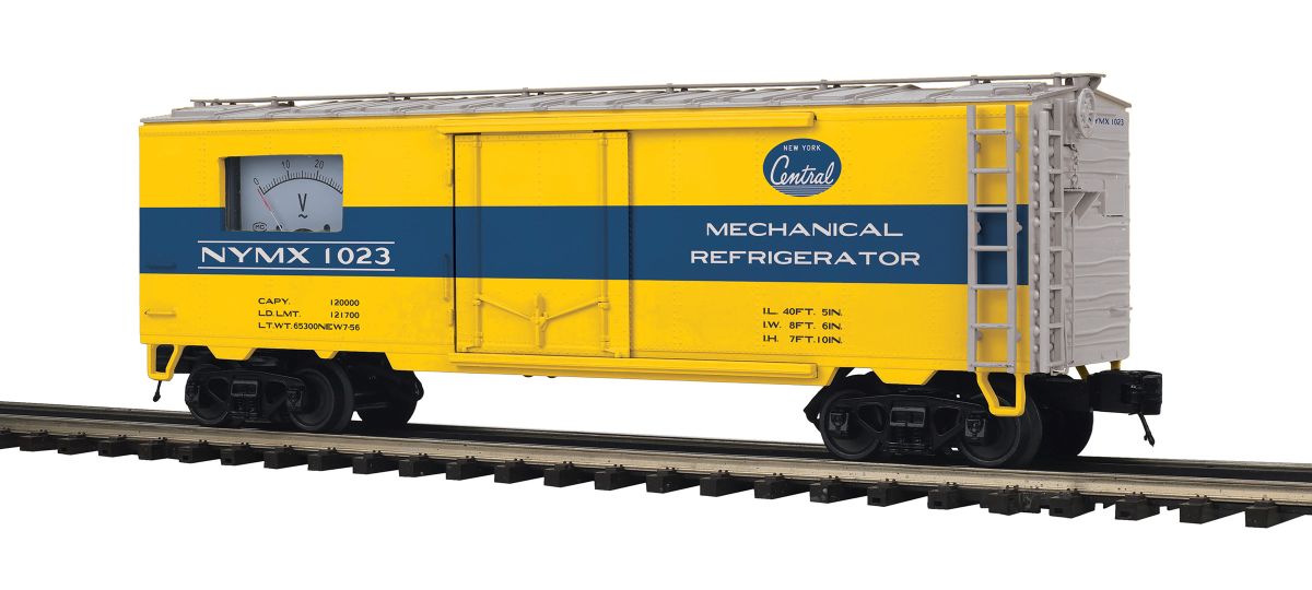 MTH MTH2094747  O 40 Steel Side Power Meter Car NYC