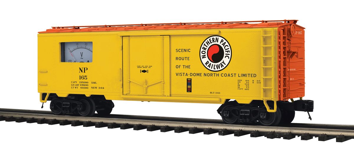 MTH MTH2094748  O 40 Steel Side Power Meter Car NP
