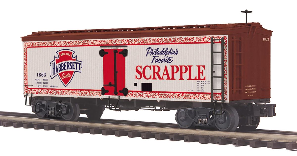 MTH MTH2094834 O 36 Woodside Reefer Habbersett Scrapple