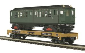 MTH MTH2095329 O Flatcar w/LoV Subway Car TTX #941425