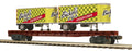 MTH MTH2095508 O Flatcar w//Pup Trailers PRR
