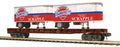 MTH MTH2095556 O Flatcar w/Pup Trailers NYC