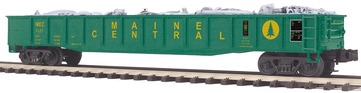 MTH MTH2095600 O Gondola w/Junk Load MEC