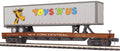 MTH MTH2095643 O Flatcar w/48 Trailer NYC