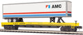 MTH MTH2095644 O Flatcar w/48 Trailer C&O