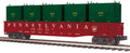 MTH MTH2095677 O Gondola w/LNL Containers PRR