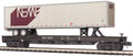 MTH MTH2095701  O Flatcat w/48 Trailer B&M