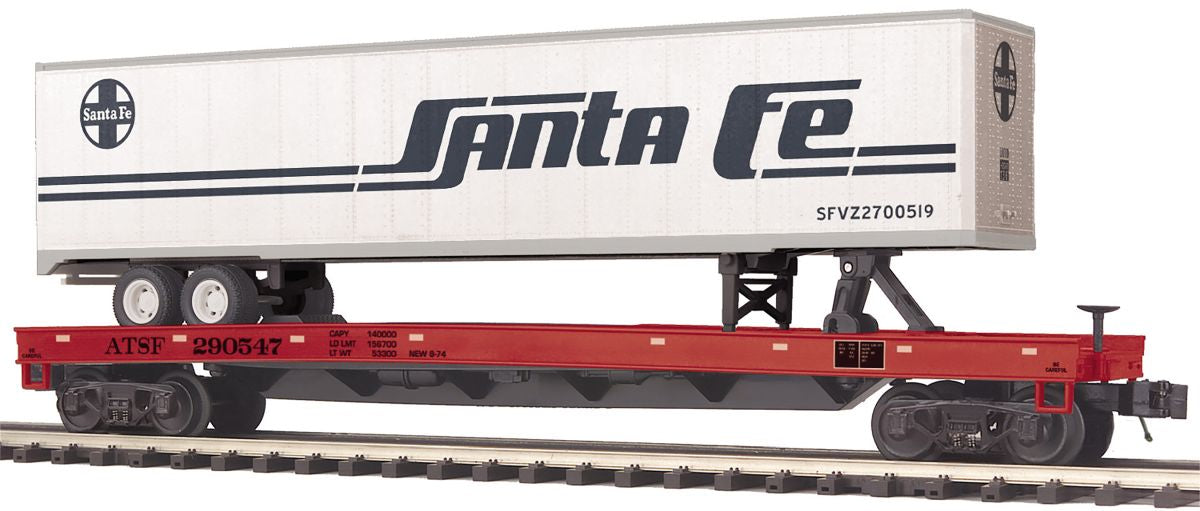 MTH MTH2095704  O Flatcat w/48 Trailer SF