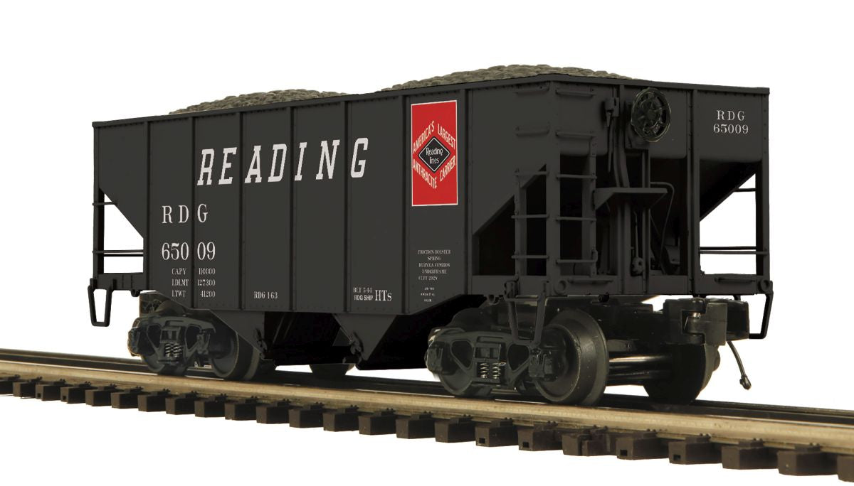 MTH MTH2095705 O 2-Bay Fish Belly Hopper RDG