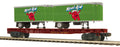 MTH MTH2095715  O Flatcar w/Pup Trailers UP