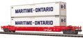MTH MTH2095784 O Husky Stack Car CP Rail