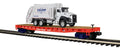 MTH MTH2095796 O Trump Flatcar w/Garbage Truck