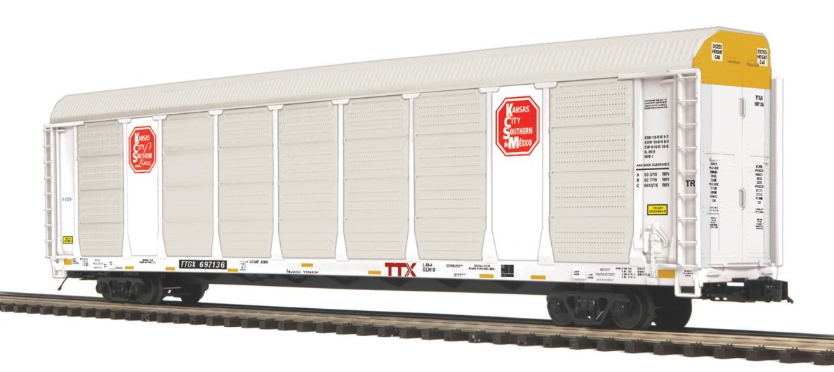 MTH MTH2095820 O KCS Corrugated Auto Carrier