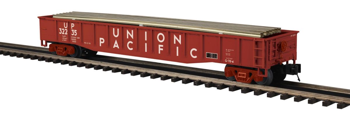 MTH MTH2095834 O UP Gondola w/Rail Load