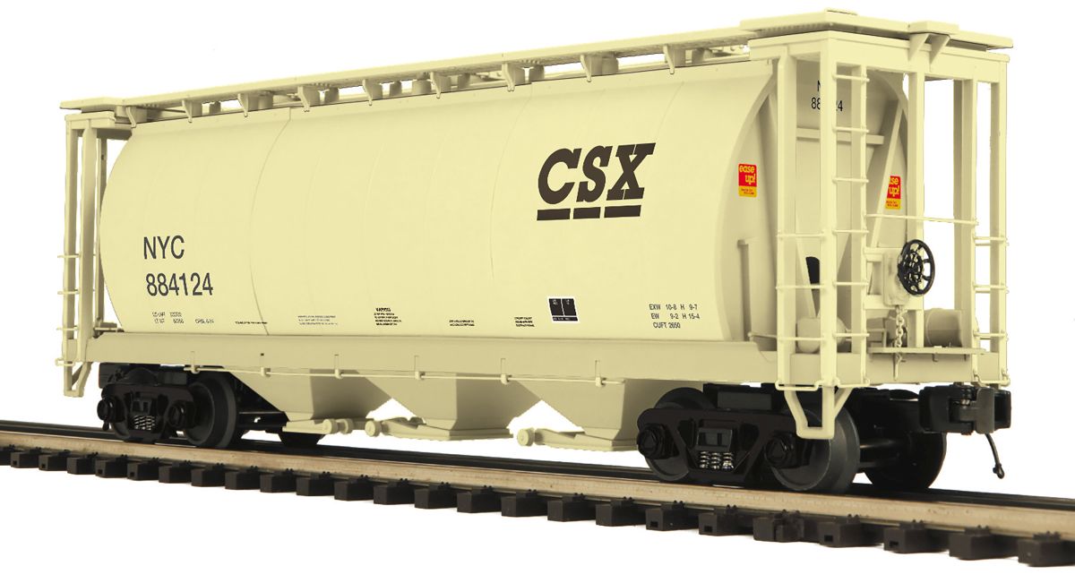 MTH MTH2096824 O 3-Bay Cylindrical Hopper CSX