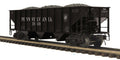MTH MTH2096844 O PRR 70-Ton 3-Bay Hopper Car