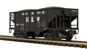 MTH MTH2097393 O 2-Bay Fish Belly Hopper N&W