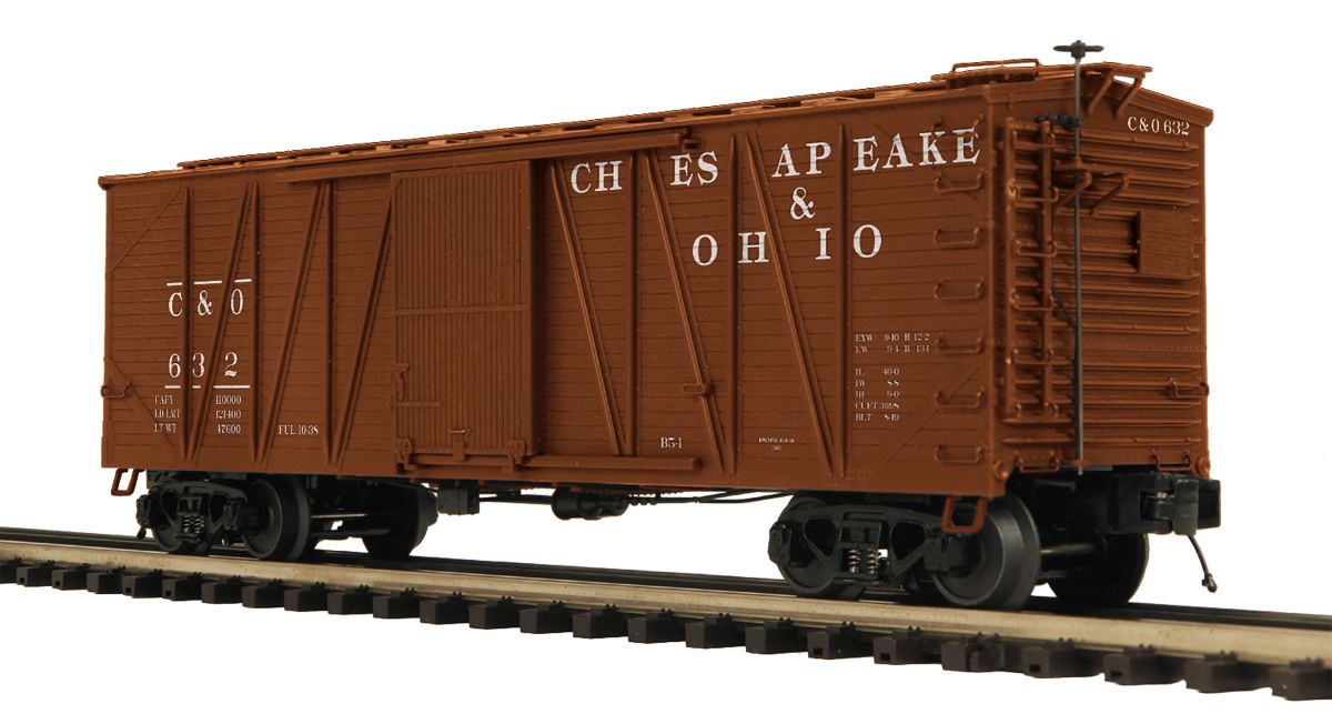 MTH MTH2099451 O Single Sheathed Boxcar C&O